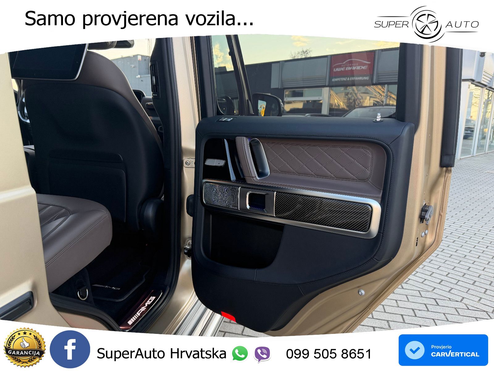 Mercedes AMG G 63 Long V8 (585 KS) 4MATIC 9G-TRONIC AMG SPEEDSHIFT PLUS Superior LED+GR SJED+ACC