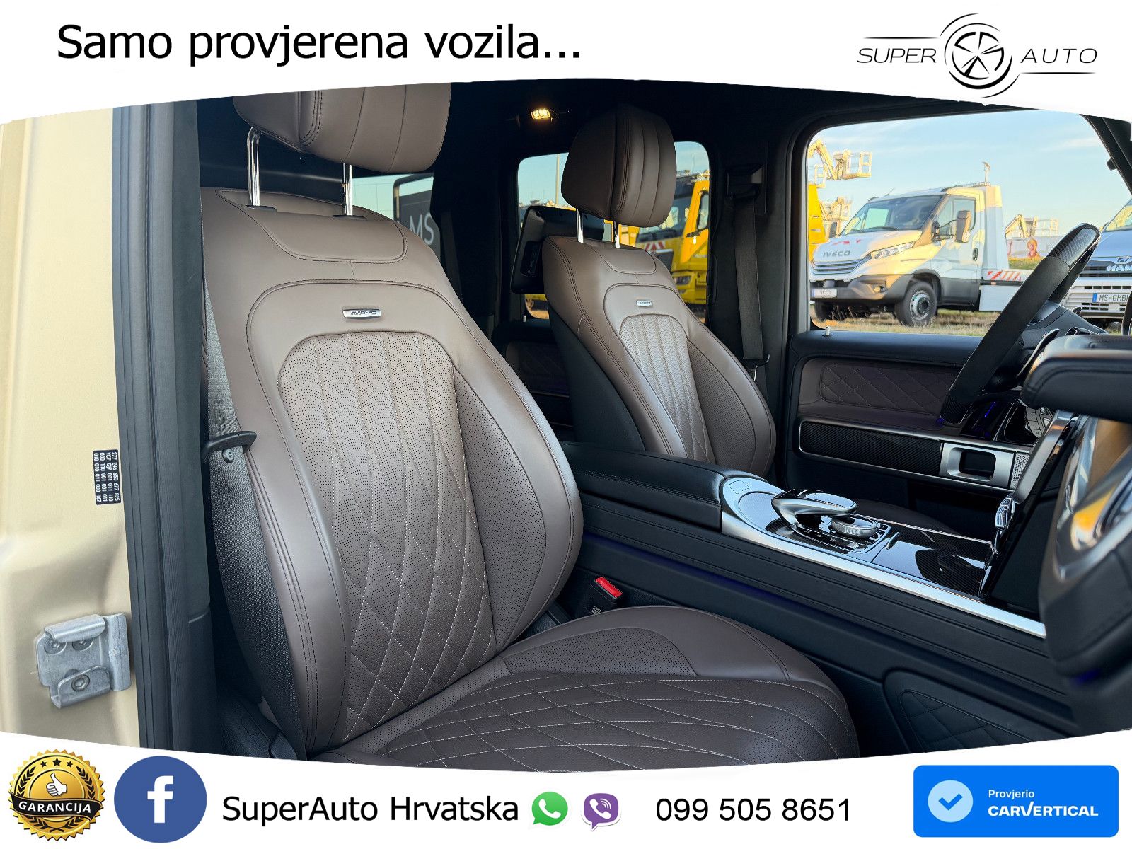 Mercedes AMG G 63 Long V8 (585 KS) 4MATIC 9G-TRONIC AMG SPEEDSHIFT PLUS Superior LED+GR SJED+ACC