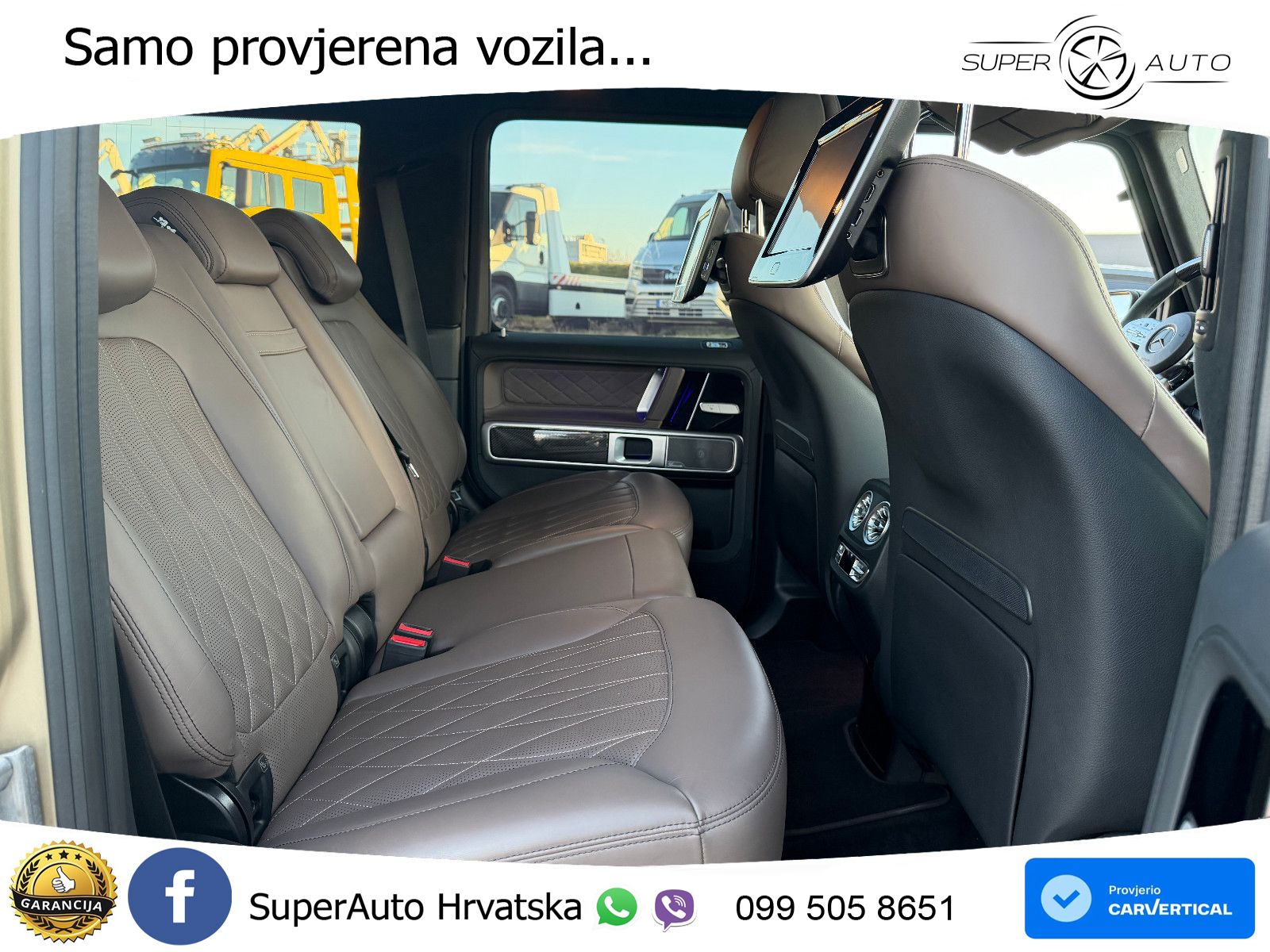 Mercedes AMG G 63 Long V8 (585 KS) 4MATIC 9G-TRONIC AMG SPEEDSHIFT PLUS Superior LED+GR SJED+ACC