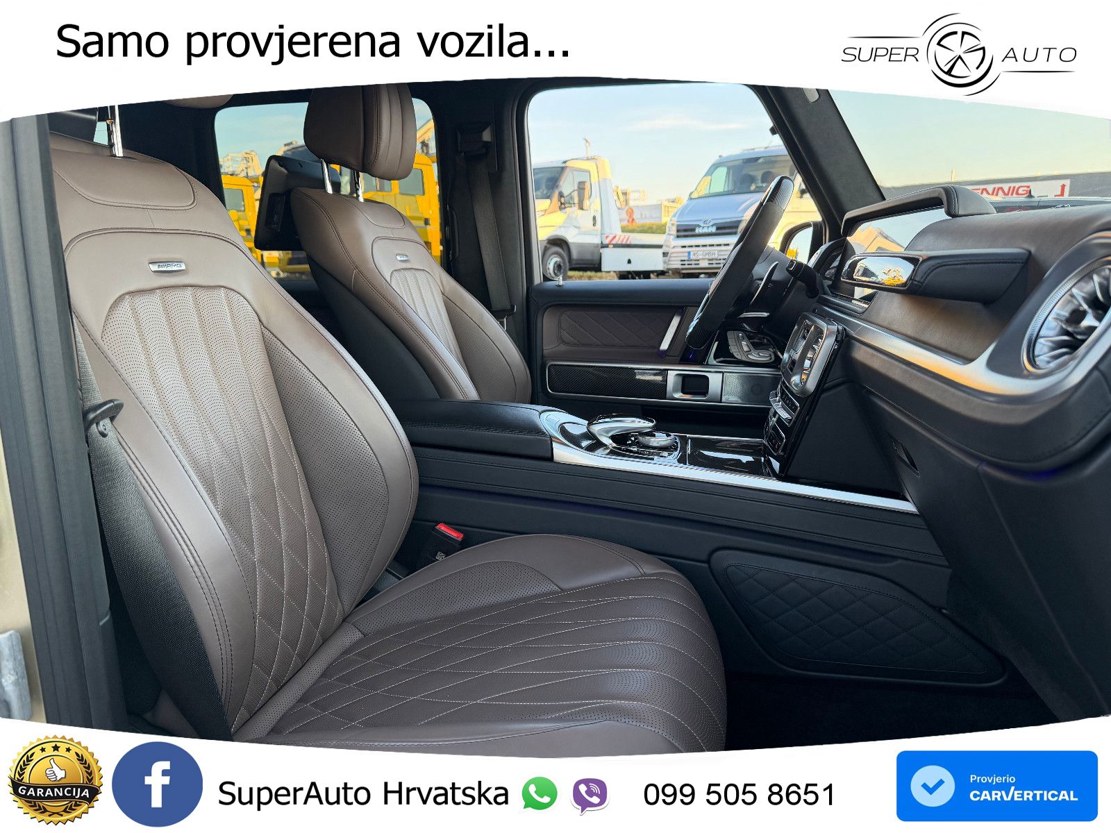 Mercedes AMG G 63 Long V8 (585 KS) 4MATIC 9G-TRONIC AMG SPEEDSHIFT PLUS Superior LED+GR SJED+ACC