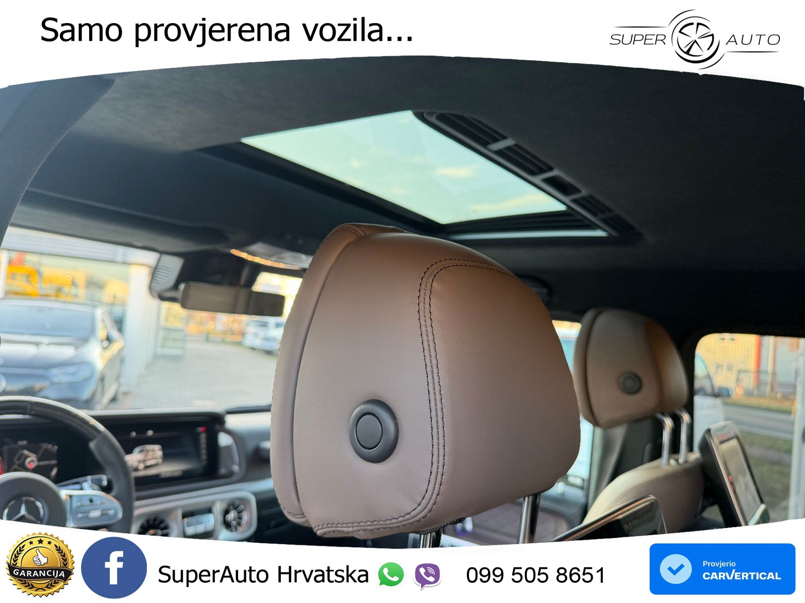 Mercedes AMG G 63 Long V8 (585 KS) 4MATIC 9G-TRONIC AMG SPEEDSHIFT PLUS Superior LED+GR SJED+ACC