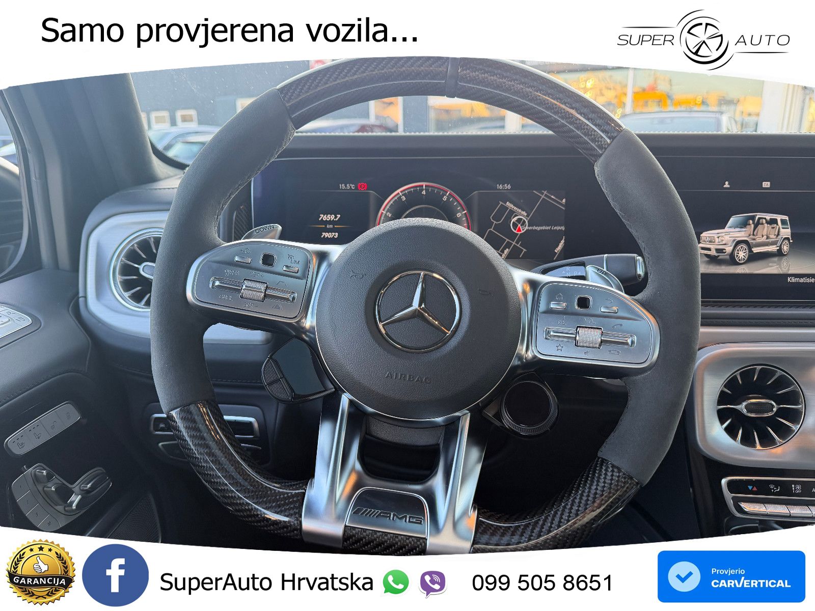 Mercedes AMG G 63 Long V8 (585 KS) 4MATIC 9G-TRONIC AMG SPEEDSHIFT PLUS Superior LED+GR SJED+ACC