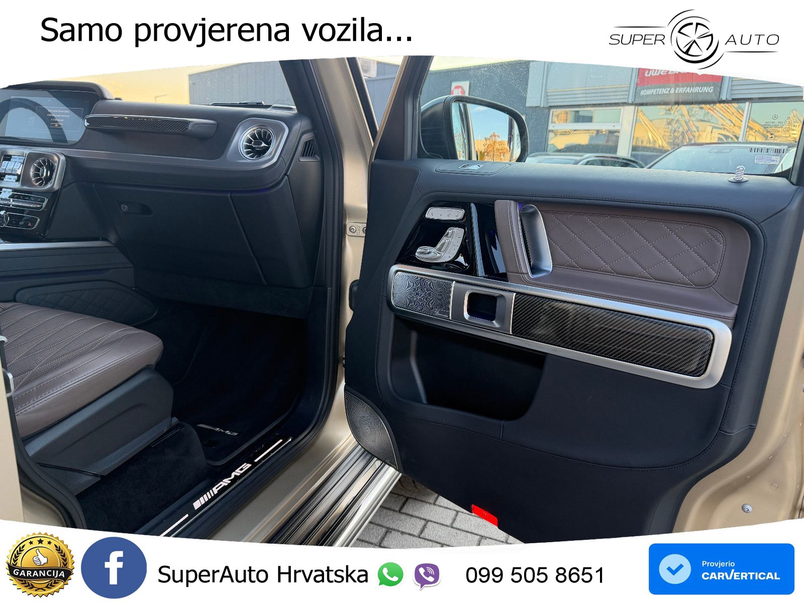 Mercedes AMG G 63 Long V8 (585 KS) 4MATIC 9G-TRONIC AMG SPEEDSHIFT PLUS Superior LED+GR SJED+ACC
