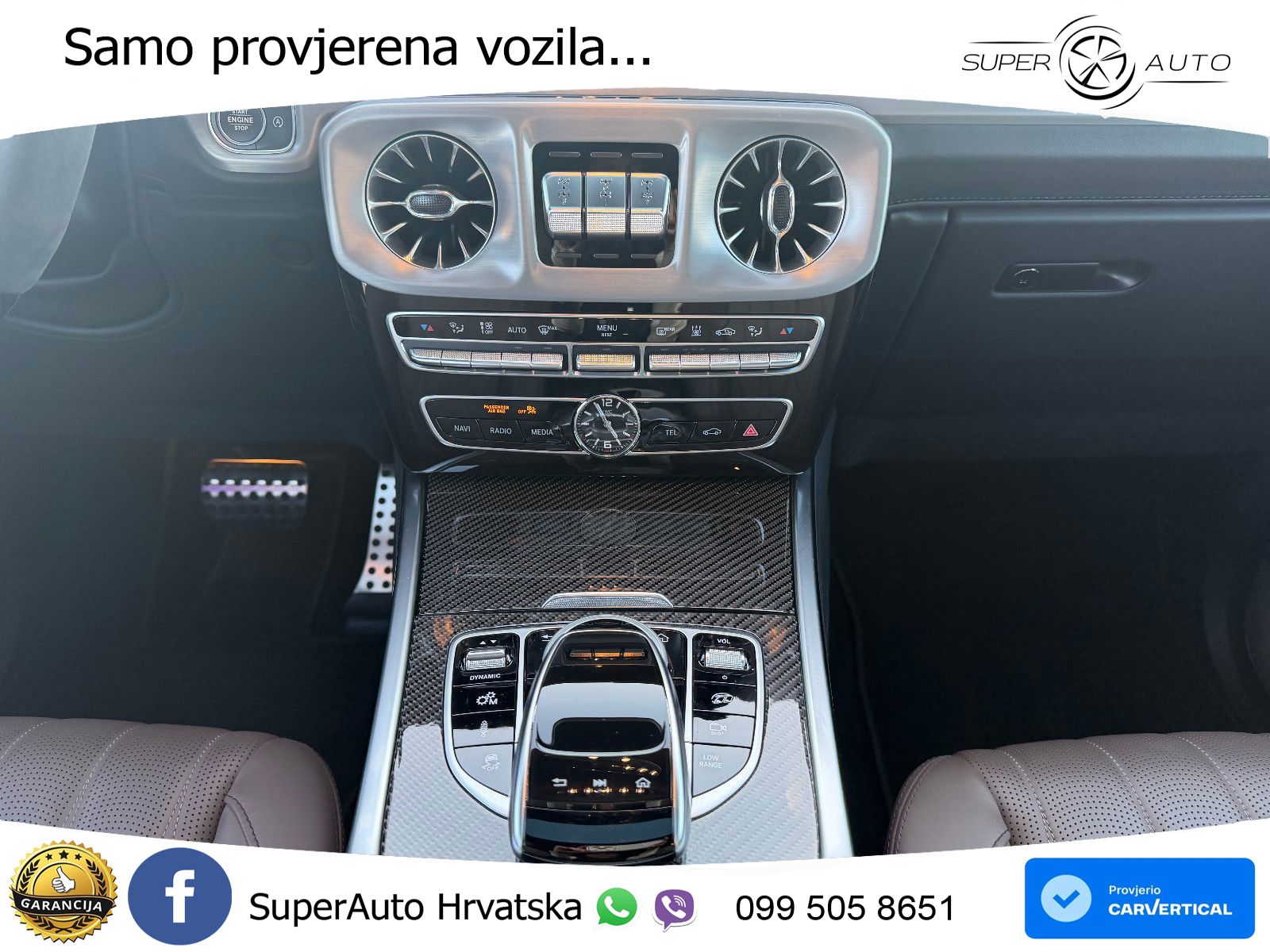 Mercedes AMG G 63 Long V8 (585 KS) 4MATIC 9G-TRONIC AMG SPEEDSHIFT PLUS Superior LED+GR SJED+ACC