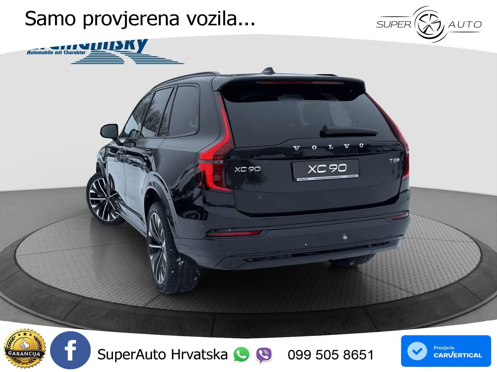 Volvo XC90 2.0 T8 AWD Automatic ACC+HEAD+4xGR SJED+360+PANO