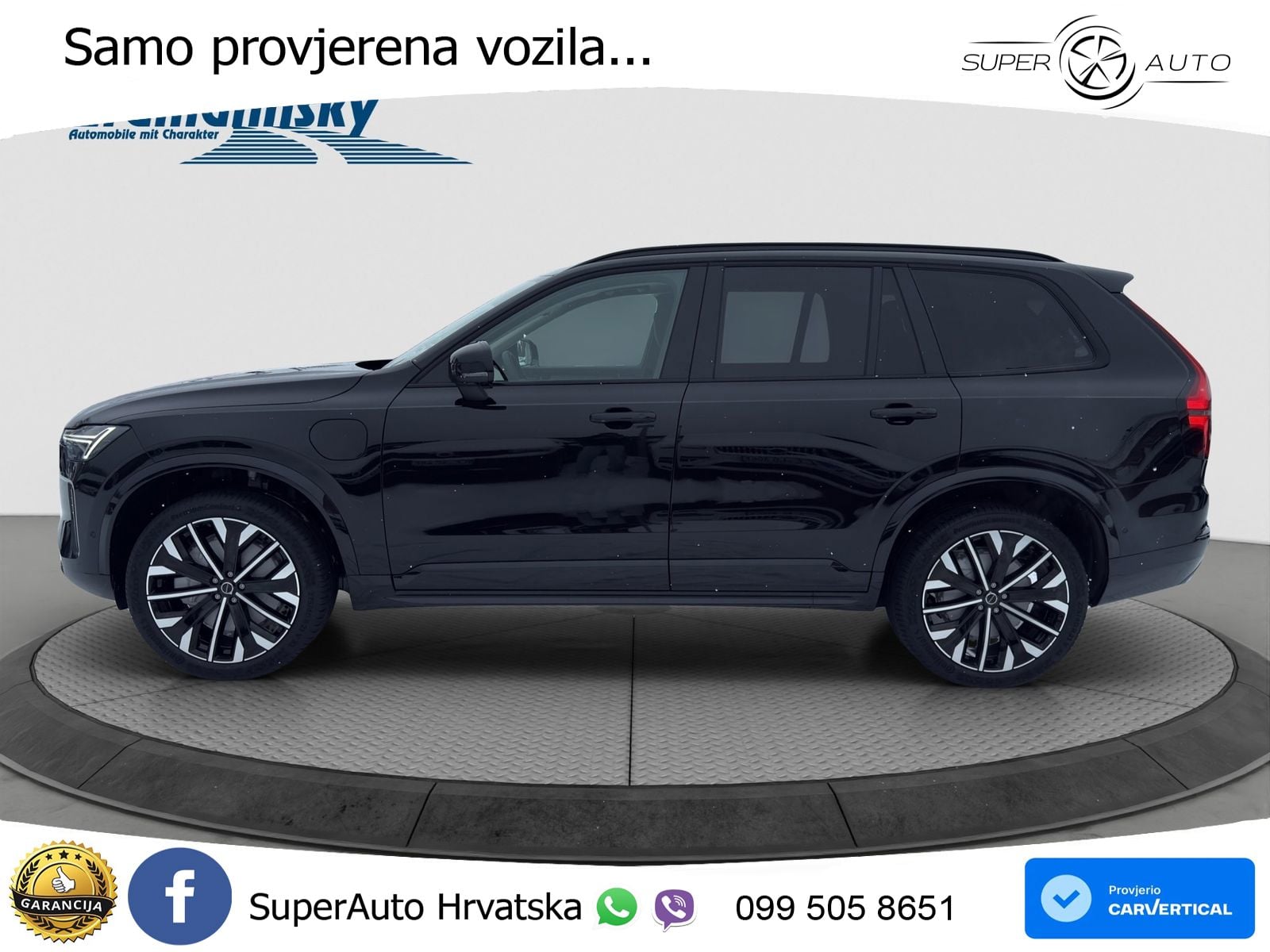 Volvo XC90 2.0 T8 AWD Automatic ACC+HEAD+4xGR SJED+360+PANO