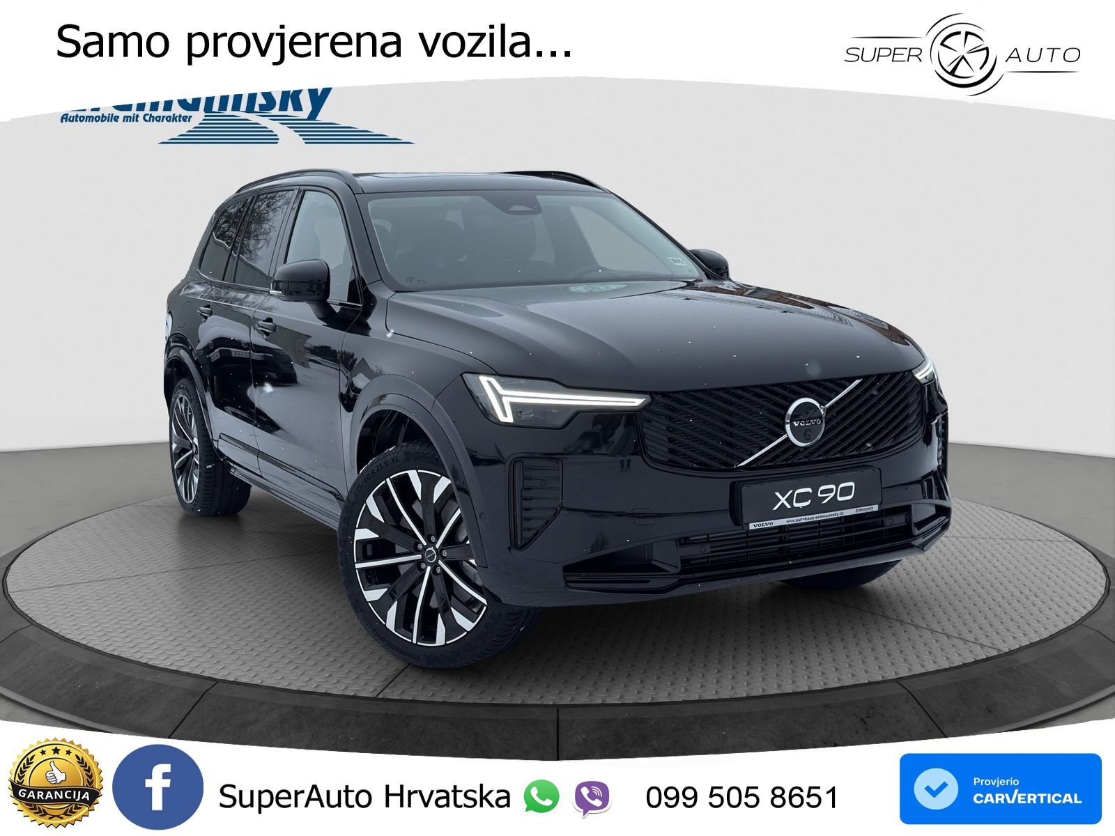 Volvo XC90 2.0 T8 AWD Automatic ACC+HEAD+4xGR SJED+360+PANO