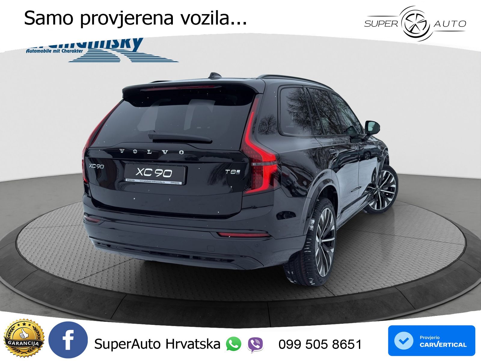 Volvo XC90 2.0 T8 AWD Automatic ACC+HEAD+4xGR SJED+360+PANO
