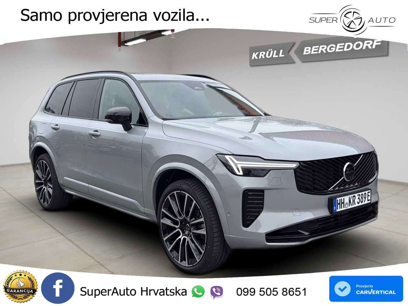 Volvo XC90 2.0 T8 AWD Automatic ACC+HEAD+4xGR SJED+360+PANO