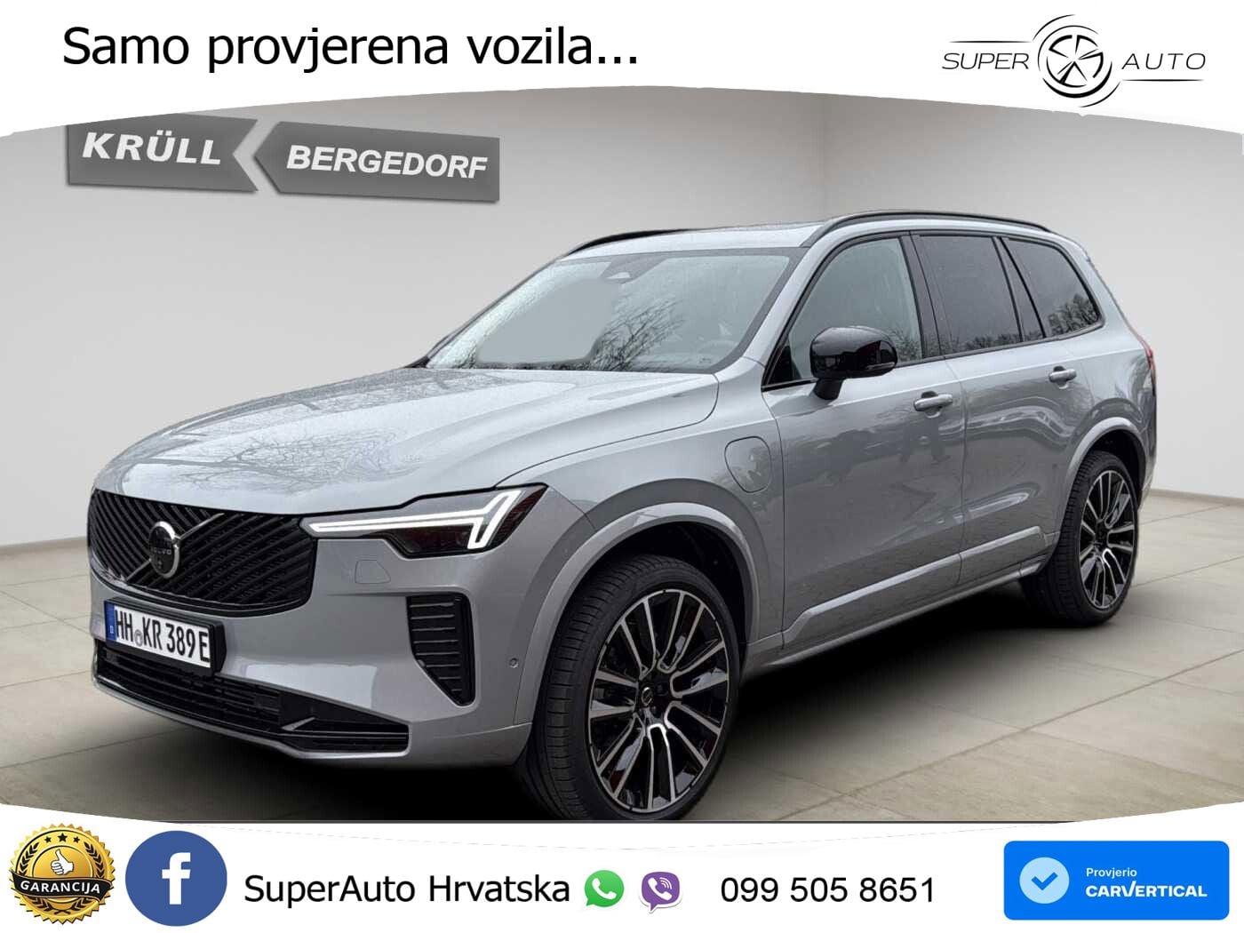 Volvo XC90 2.0 T8 AWD Automatic ACC+HEAD+4xGR SJED+360+PANO