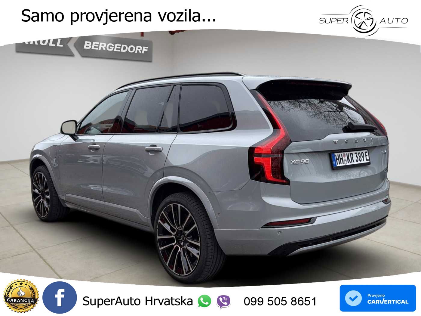 Volvo XC90 2.0 T8 AWD Automatic ACC+HEAD+4xGR SJED+360+PANO