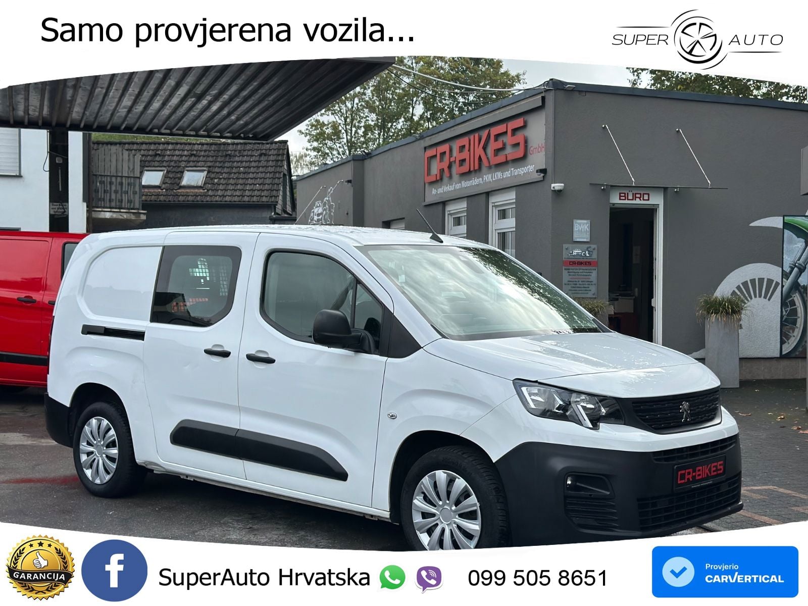 Peugeot Partner Pro FlexCab L2 Autom Mixto/DoKa 5 Sitze 131 KS