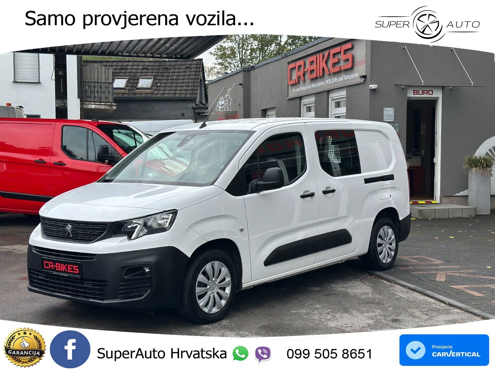 Peugeot Partner Pro FlexCab L2 Autom Mixto/DoKa 5 Sitze 131 KS