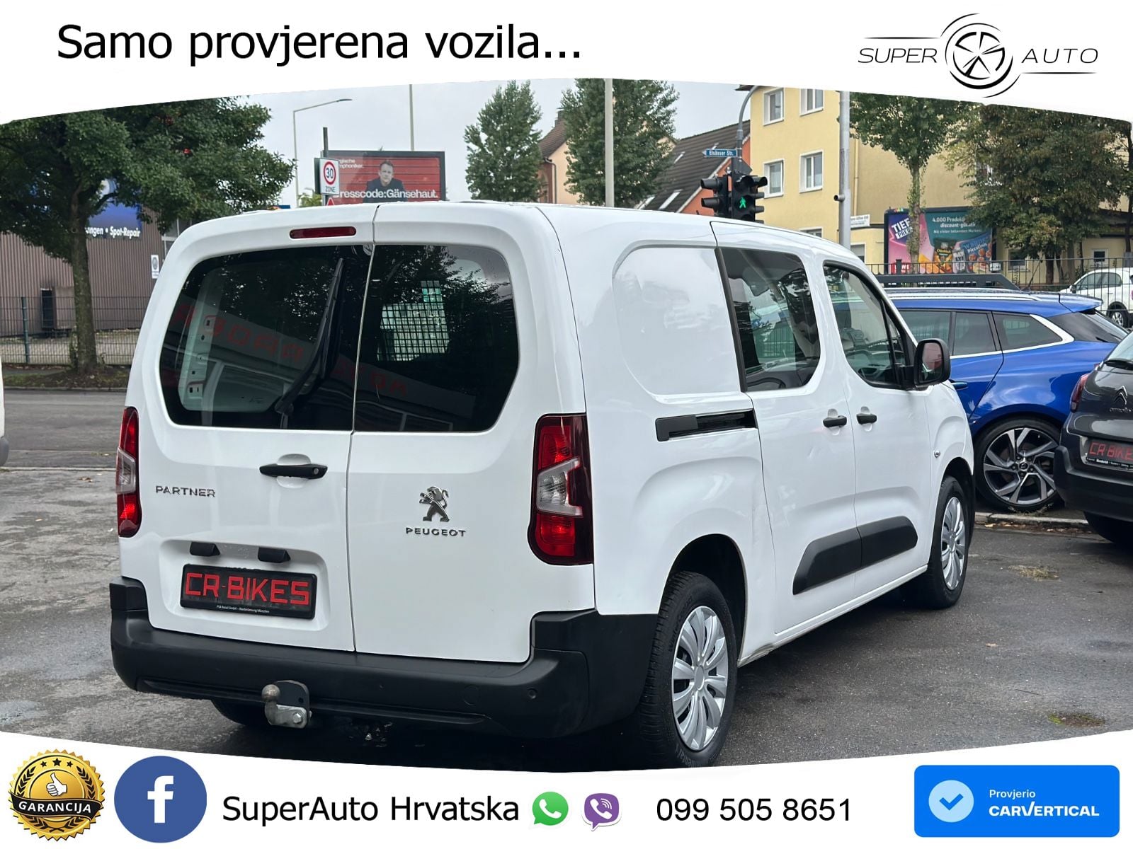 Peugeot Partner Pro FlexCab L2 Autom Mixto/DoKa 5 Sitze 131 KS