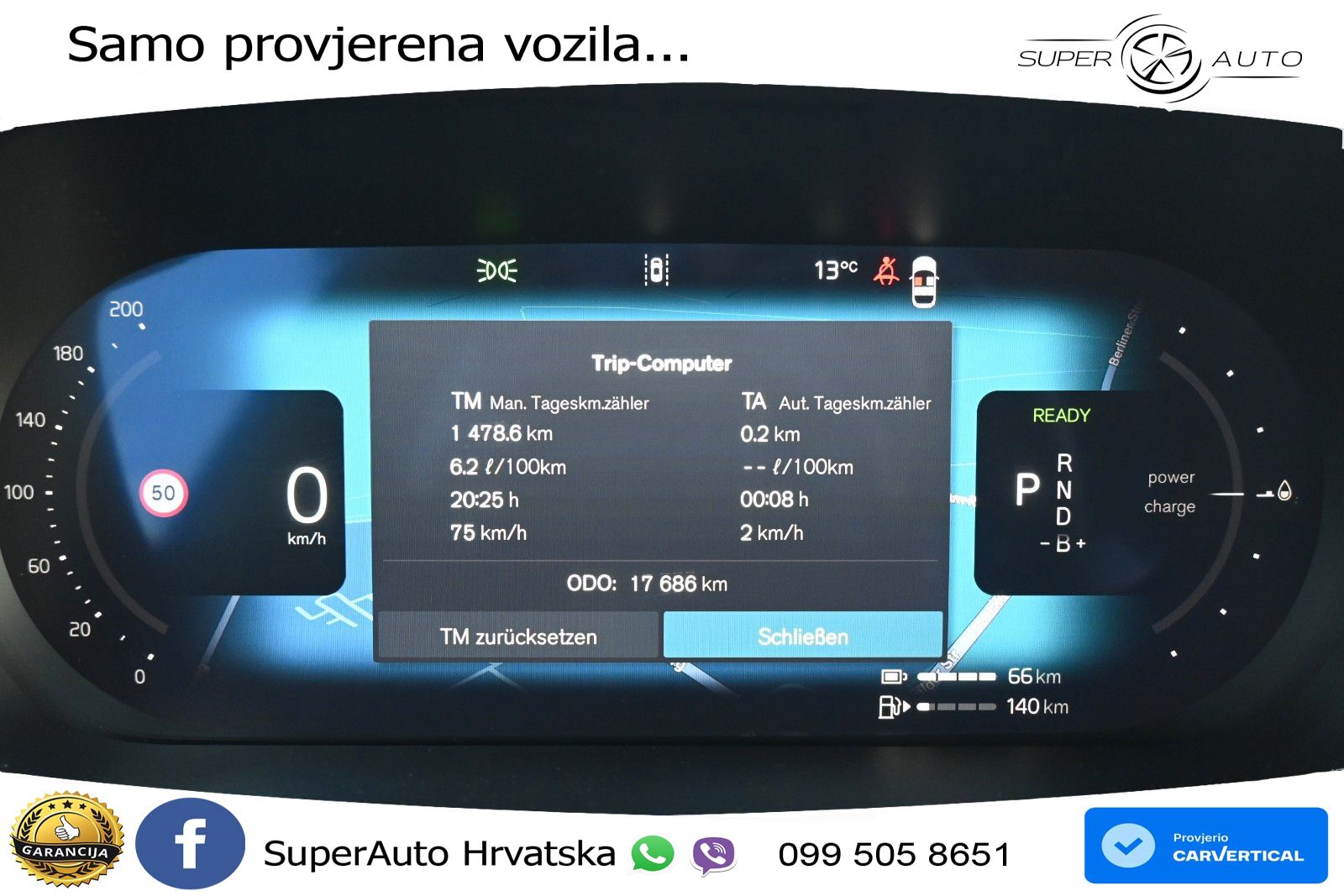 Volvo XC60 T6 AWD Geartronic LED+GR SJED+ACC