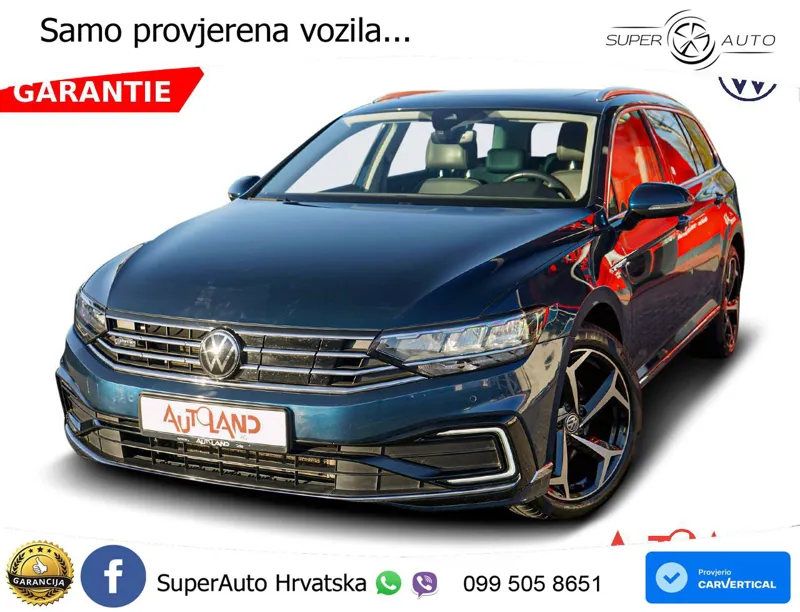 Volkswagen Passat Variant GTE 1.4 TSI (218 KS) DSG LED+GR SJED+ACC