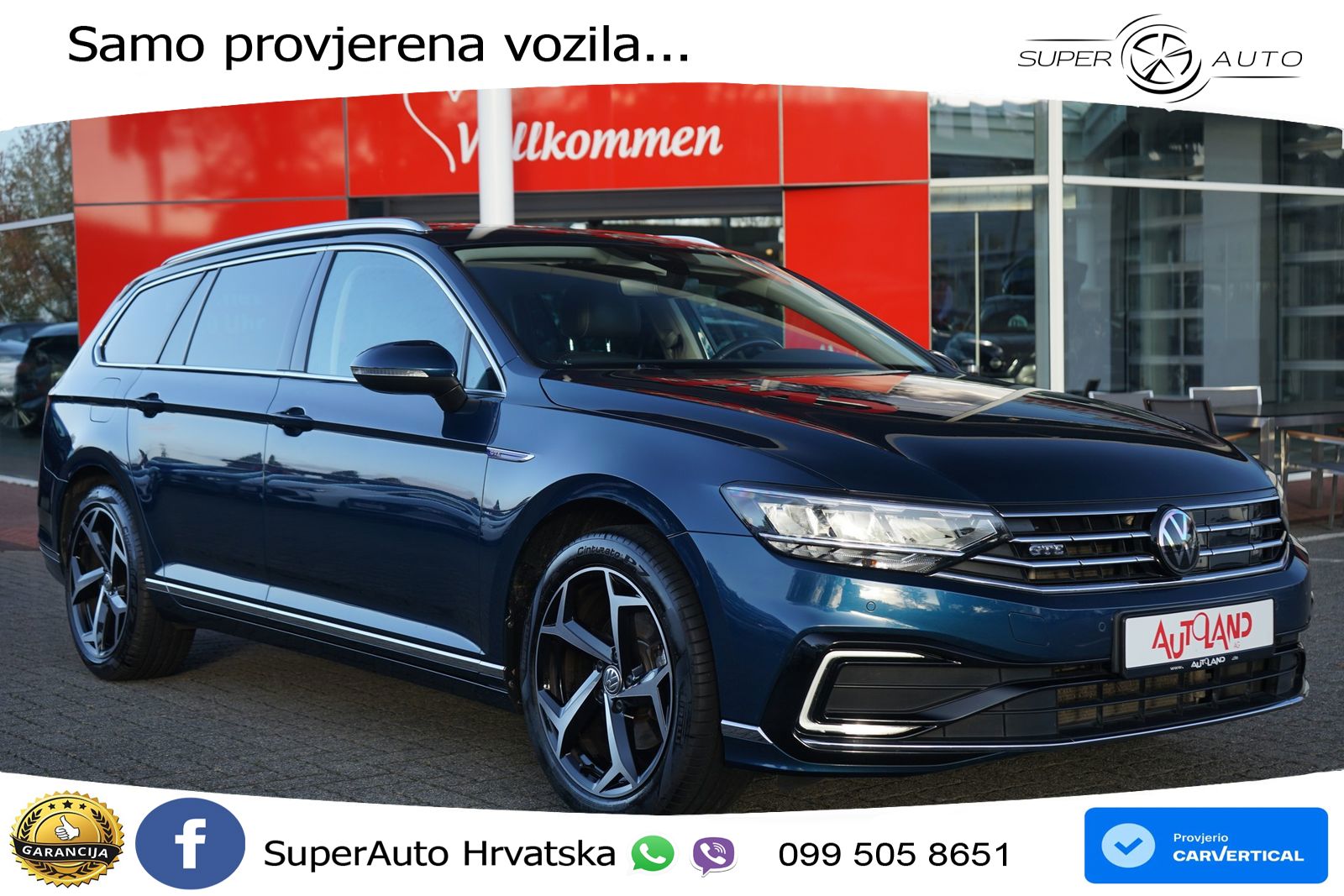 Volkswagen Passat Variant GTE 1.4 TSI (218 KS) DSG LED+GR SJED+ACC
