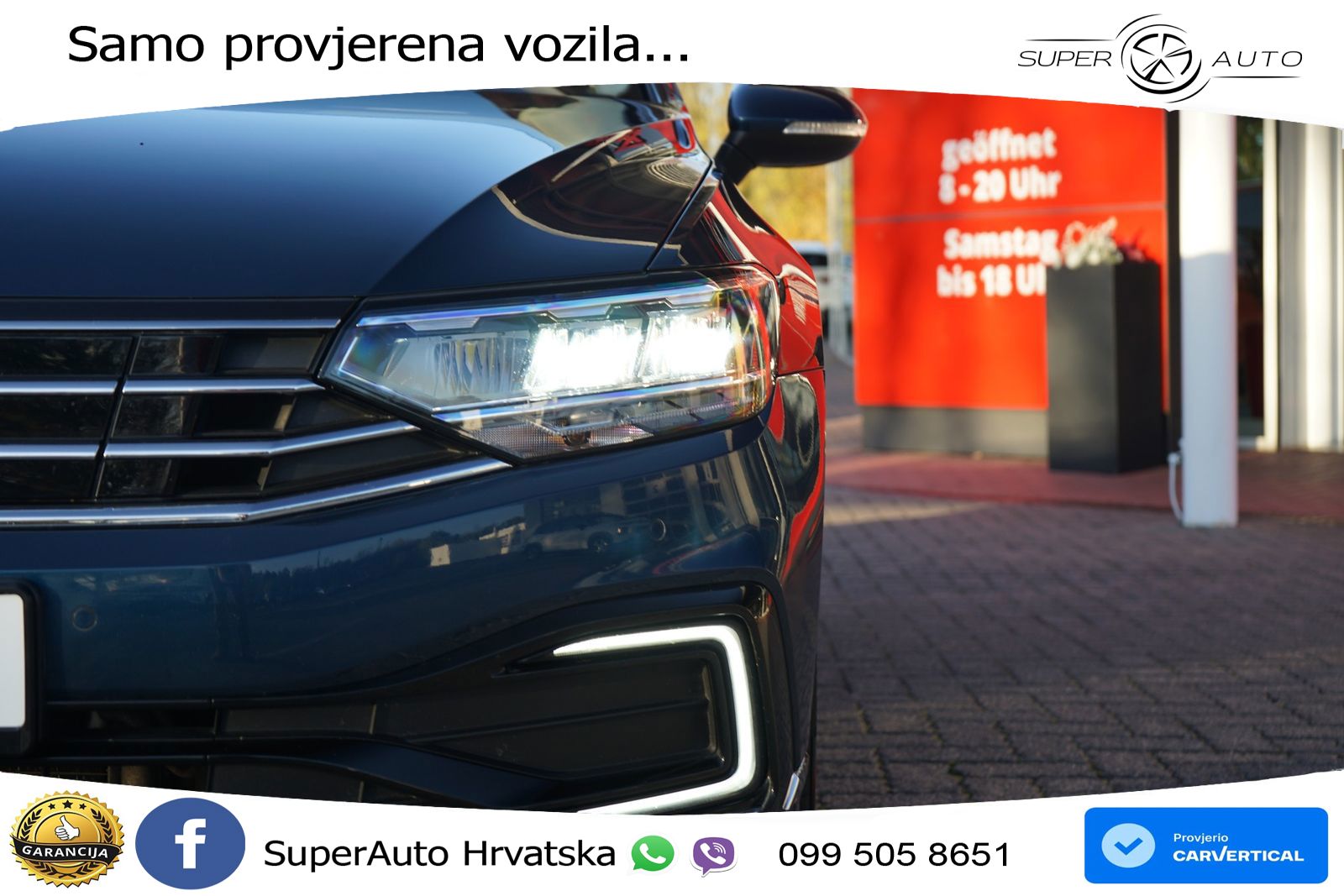 Volkswagen Passat Variant GTE 1.4 TSI (218 KS) DSG LED+GR SJED+ACC