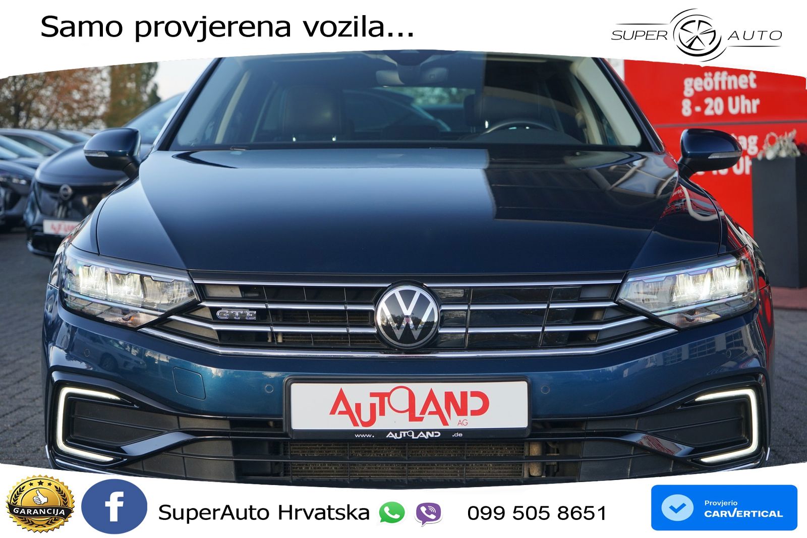 Volkswagen Passat Variant GTE 1.4 TSI (218 KS) DSG LED+GR SJED+ACC