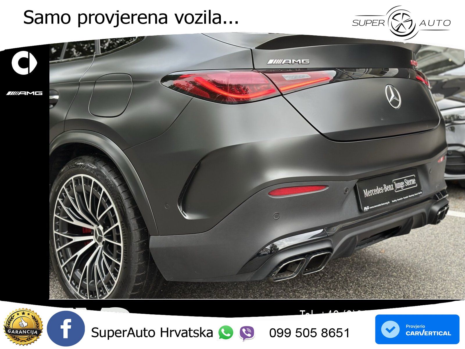 Mercedes GLC Coupe AMG 63 S E PERFORMANCE (680 KS) 4MATIC AMG SPEEDSHIFT MCT 9G ACC+GR SJED+360+PANO