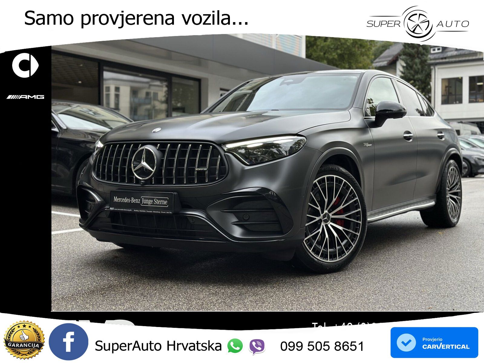 Mercedes GLC Coupe AMG 63 S E PERFORMANCE (680 KS) 4MATIC AMG SPEEDSHIFT MCT 9G ACC+GR SJED+360+PANO