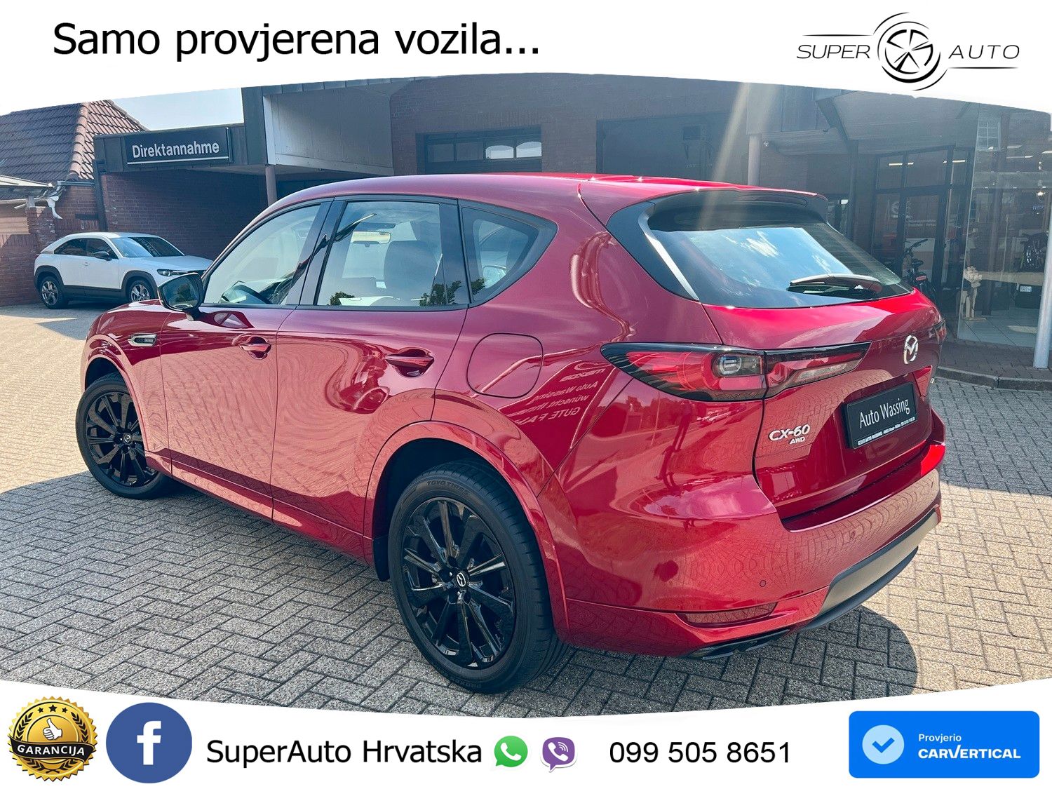 Mazda CX-60 3.3 e-Skyactiv D (254 KS) AWD Automatic LED+GR SJED+ACC