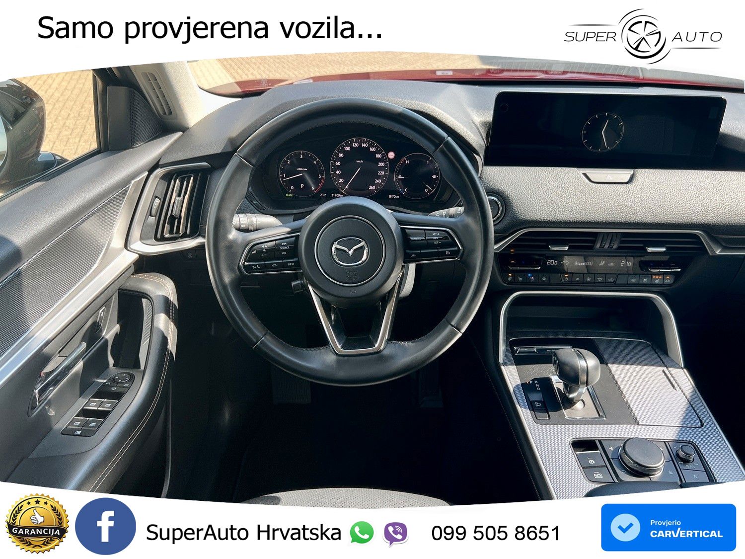 Mazda CX-60 3.3 e-Skyactiv D (254 KS) AWD Automatic LED+GR SJED+ACC
