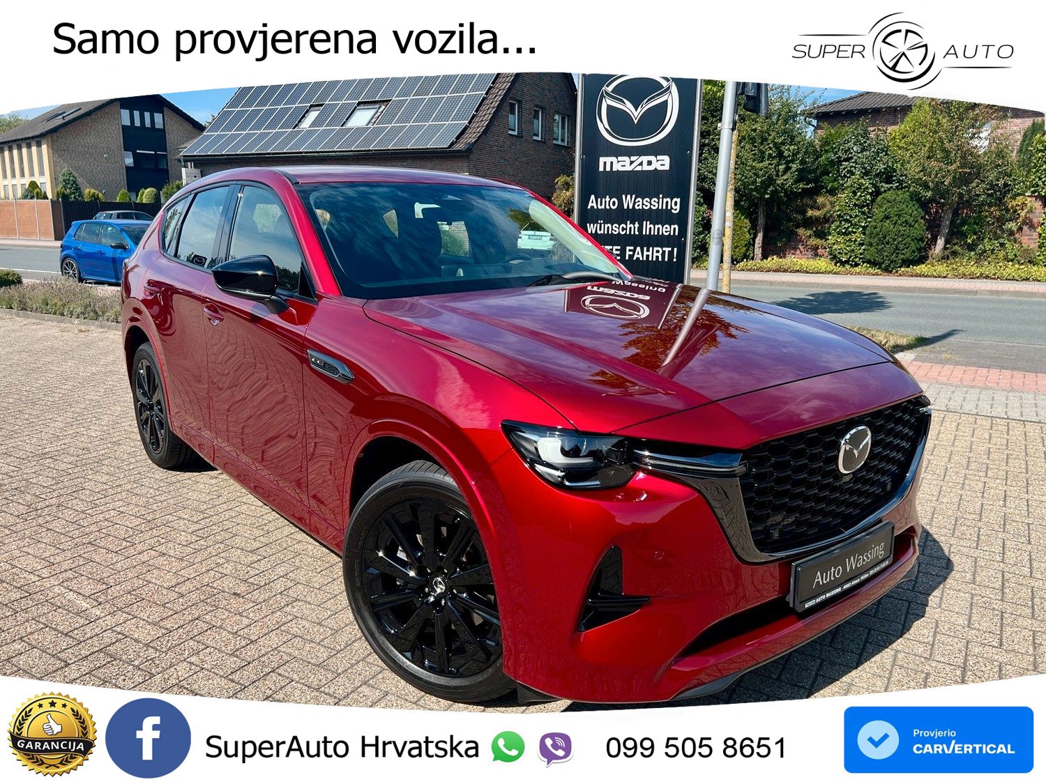 Mazda CX-60 3.3 e-Skyactiv D (254 KS) AWD Automatic LED+GR SJED+ACC