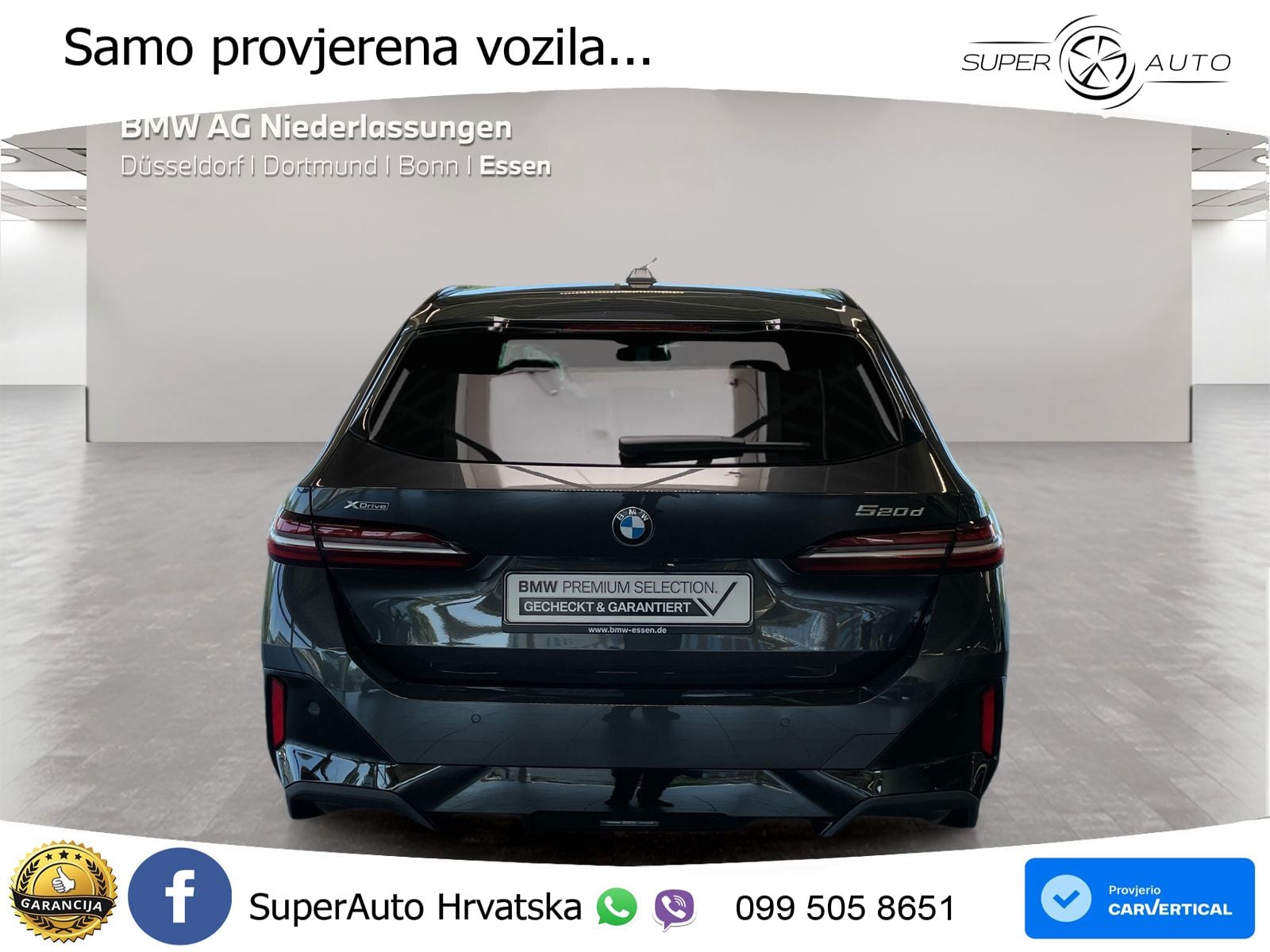 BMW 520d Touring (197 KS) xDrive Steptronic M Sport