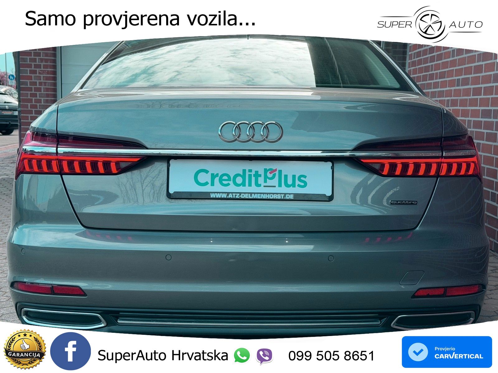 Audi A6 55 TFSI V6 (340 KS) quattro S tronic LED+GR SJED+ACC