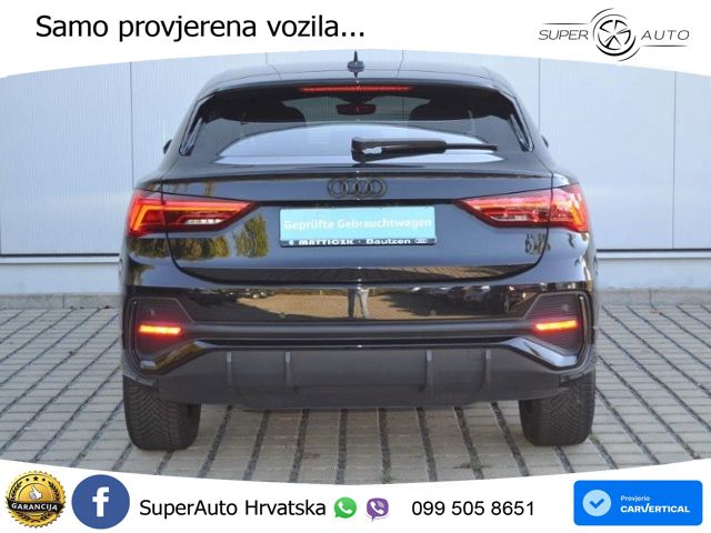 Audi Q3 II Sportback 35 TFSI (150 KS) S line LED+GR SJED+ACC