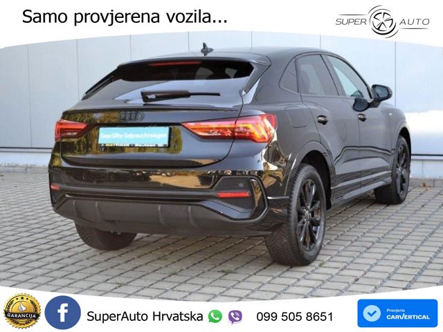 Audi Q3 II Sportback 35 TFSI (150 KS) S line LED+GR SJED+ACC