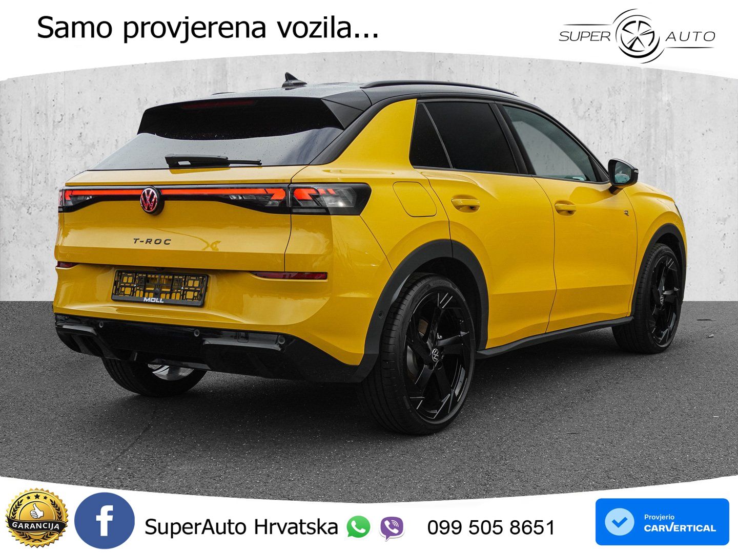 Volkswagen T-Roc 1.5 eTSI (150 KS)  DSG R-Line LED+GR SJED+ACC