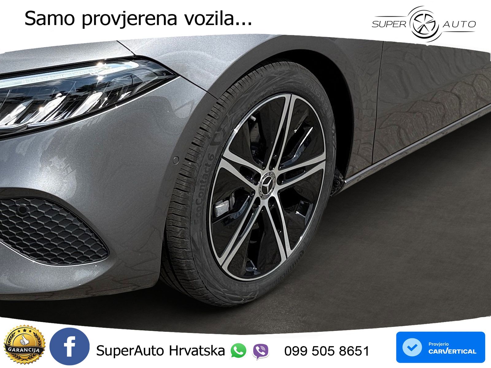 Mercedes-Benz A 200 7G-DCT LED+GR SJED+ACC