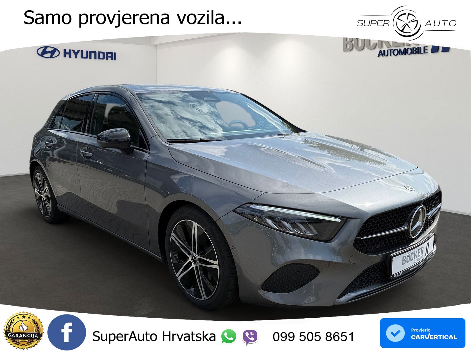 Mercedes-Benz A 200 7G-DCT LED+GR SJED+ACC