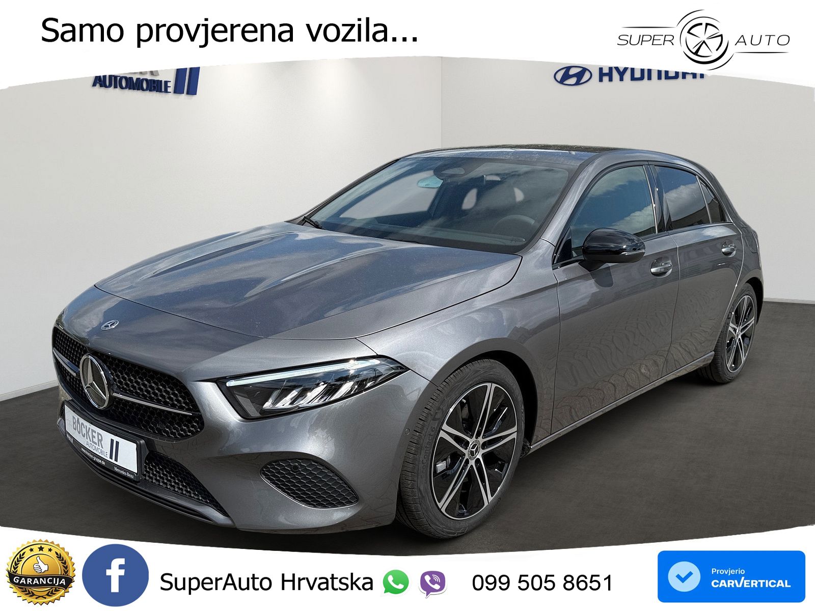Mercedes-Benz A 200 7G-DCT LED+GR SJED+ACC