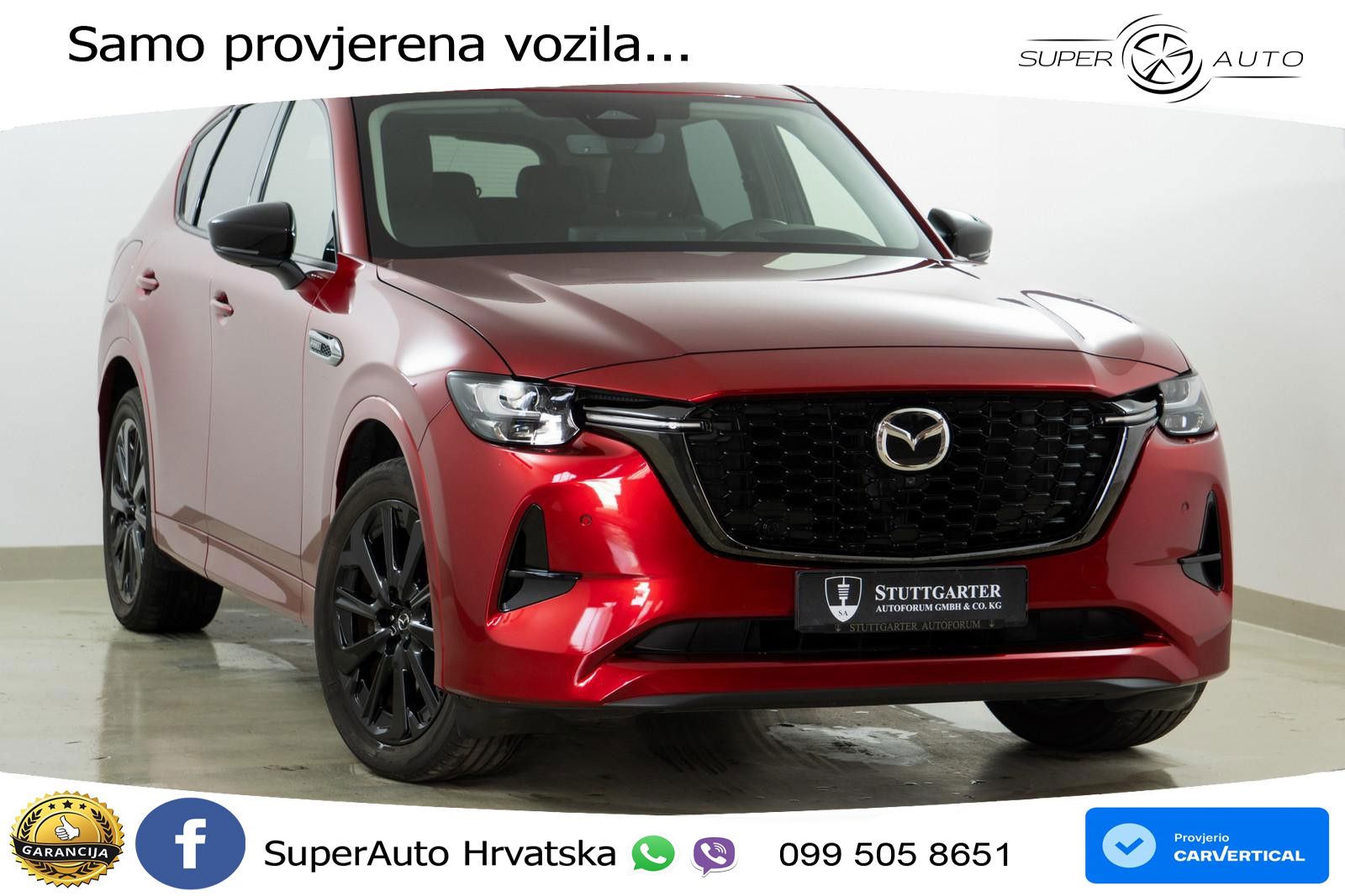 Mazda CX-60 2.5 e-Skyactiv (328 KS) AWD Automatic LED+GR SJED+ACC