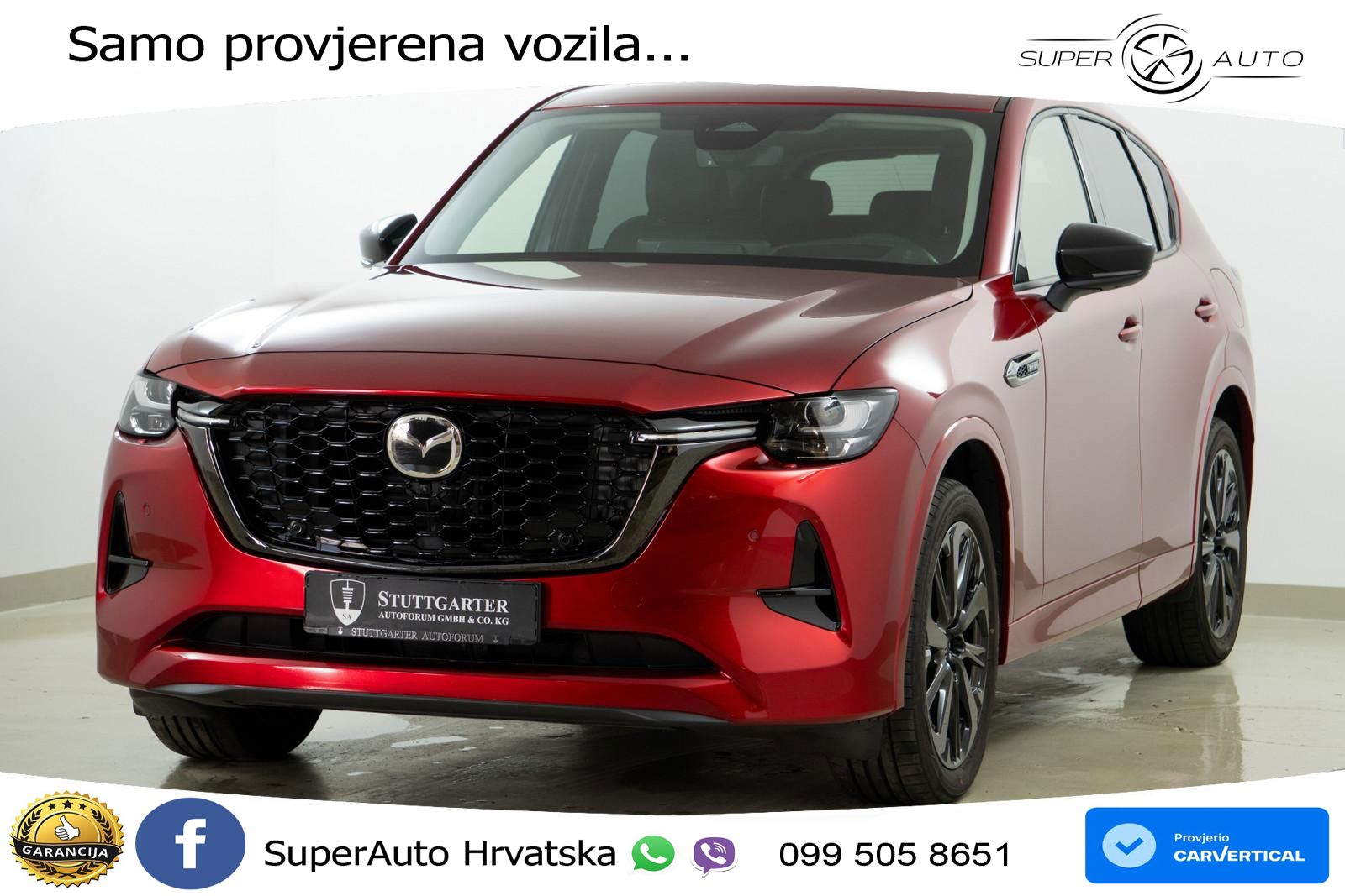 Mazda CX-60 2.5 e-Skyactiv (328 KS) AWD Automatic LED+GR SJED+ACC