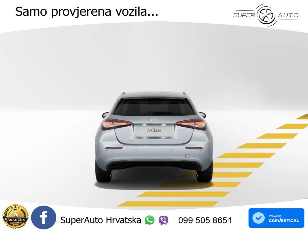 Mercedes-Benz A 180 7G-DCT Night paket ACC+GR SJED+360+PANO