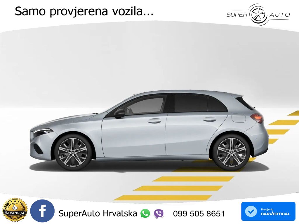 Mercedes-Benz A 180 7G-DCT Night paket ACC+GR SJED+360+PANO