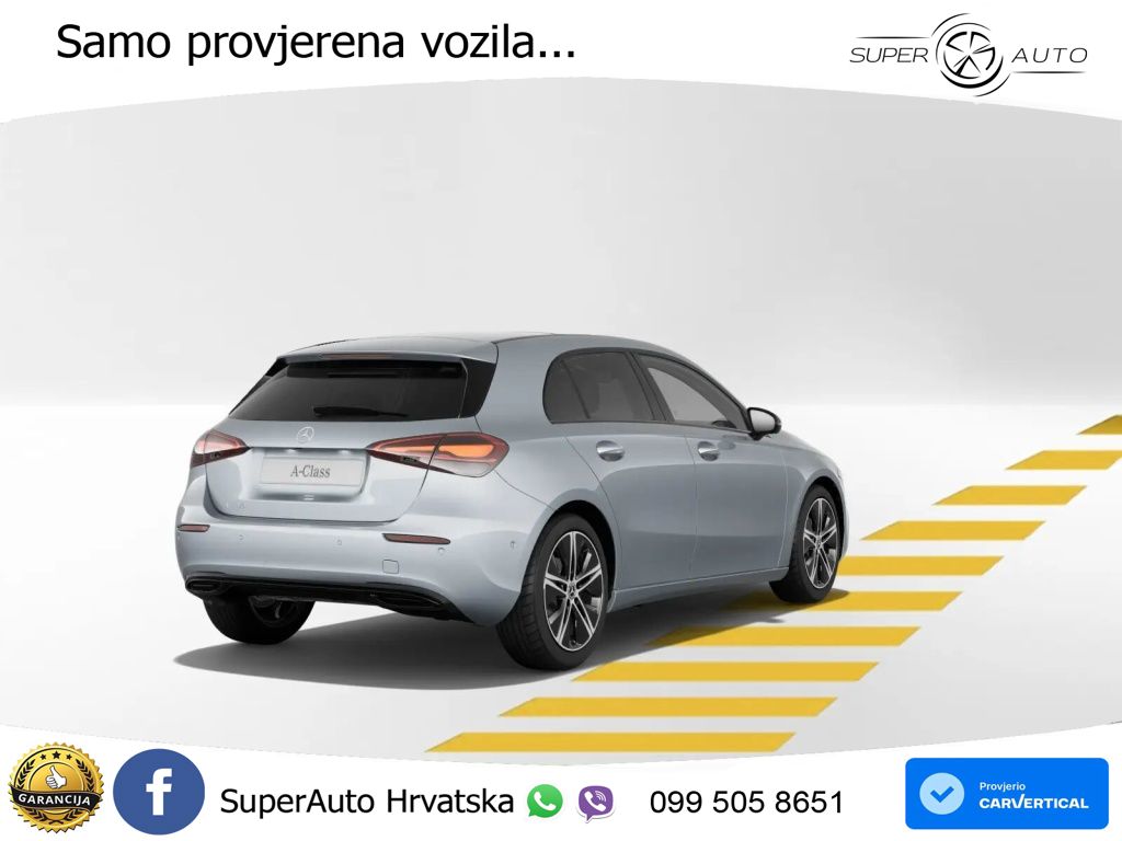 Mercedes-Benz A 180 7G-DCT Night paket ACC+GR SJED+360+PANO