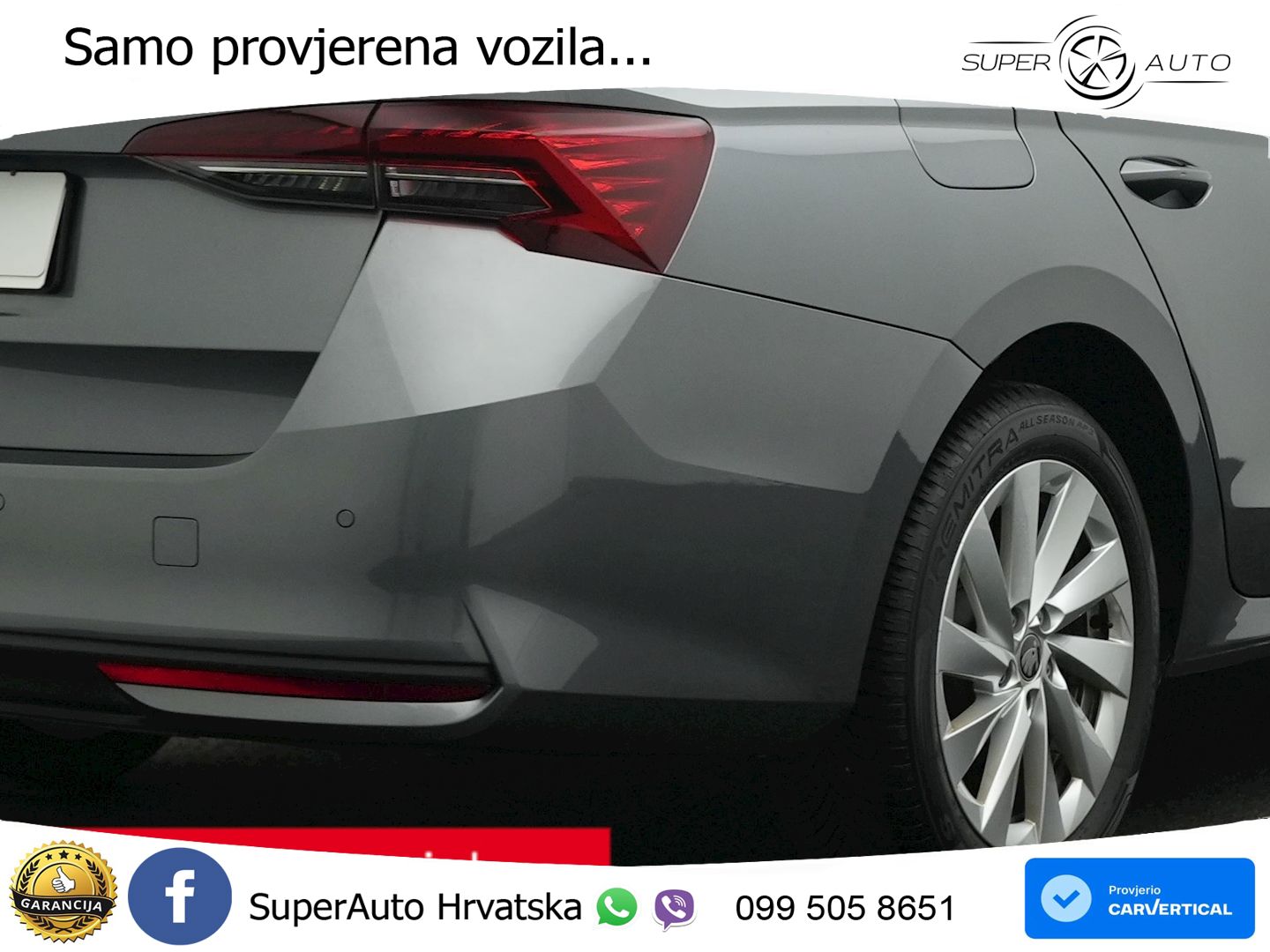 Škoda Octavia Combi 2.0 TDI (150 KS) DSG LED+GR SJED+ACC