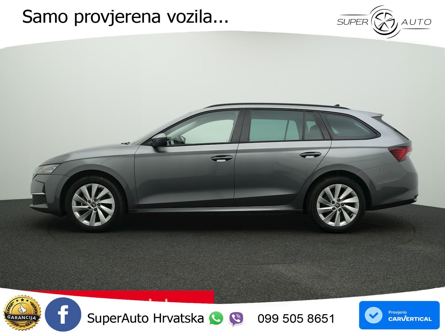 Škoda Octavia Combi 2.0 TDI (150 KS) DSG LED+GR SJED+ACC