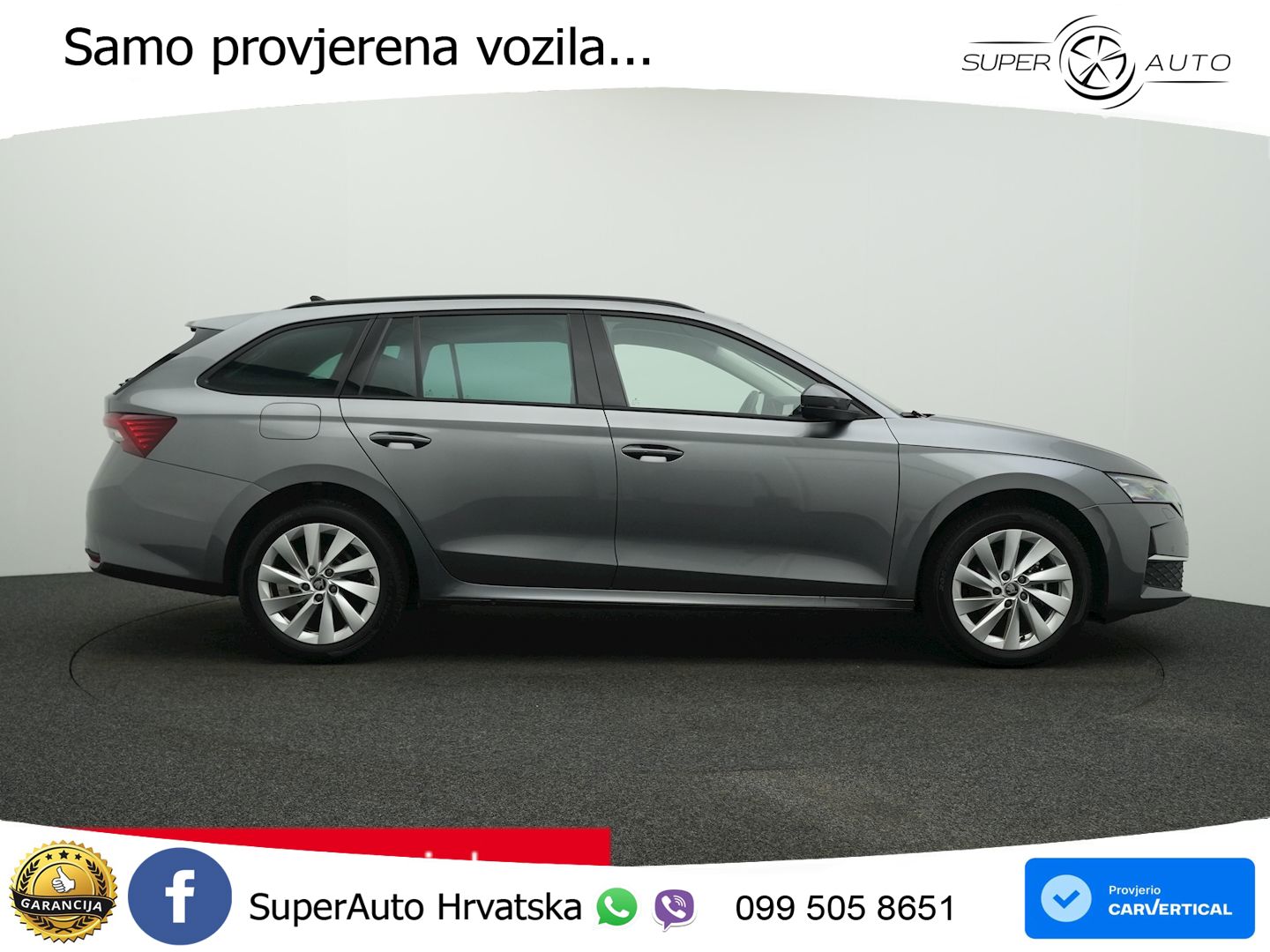 Škoda Octavia Combi 2.0 TDI (150 KS) DSG LED+GR SJED+ACC