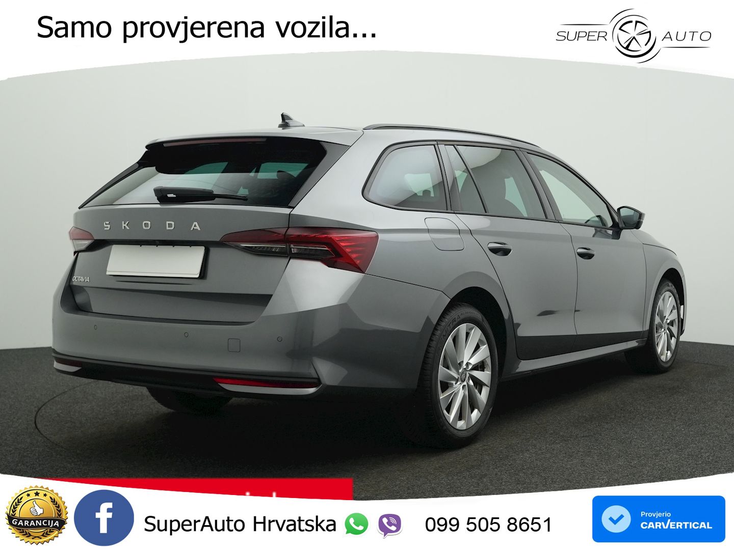 Škoda Octavia Combi 2.0 TDI (150 KS) DSG LED+GR SJED+ACC