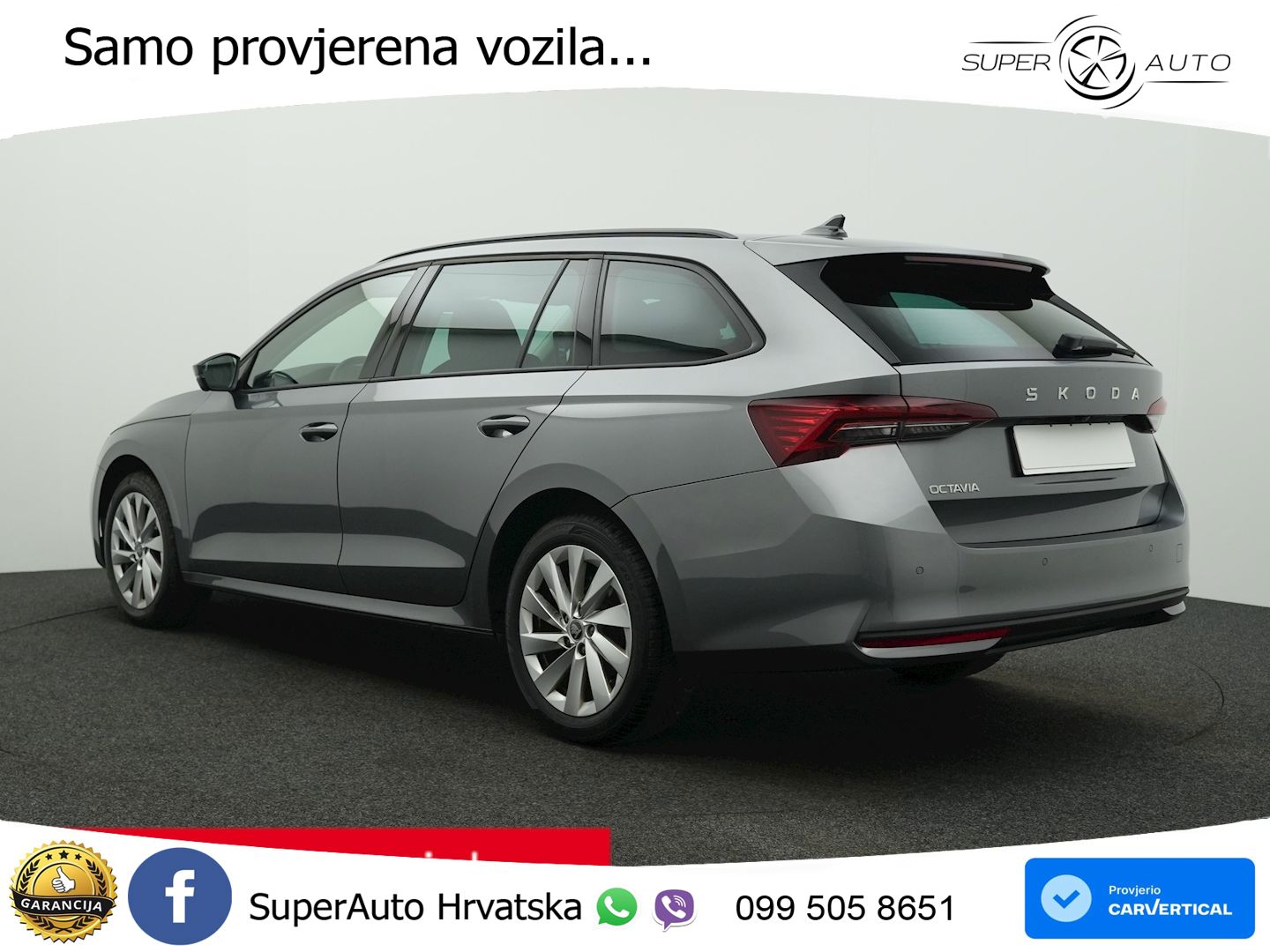 Škoda Octavia Combi 2.0 TDI (150 KS) DSG LED+GR SJED+ACC