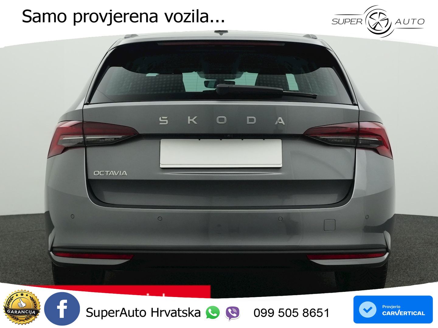 Škoda Octavia Combi 2.0 TDI (150 KS) DSG LED+GR SJED+ACC