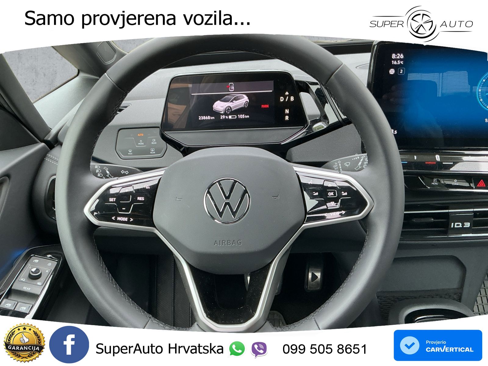 Volkswagen ID.3 Pro 62 kWh (204 KS) LED+ACC