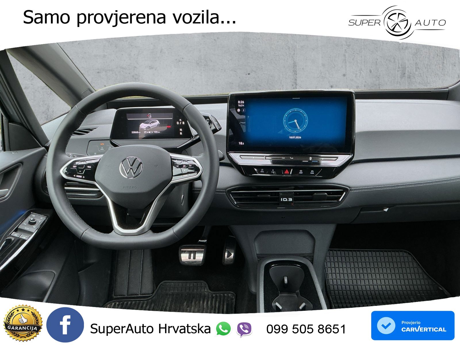 Volkswagen ID.3 Pro 62 kWh (204 KS) LED+ACC