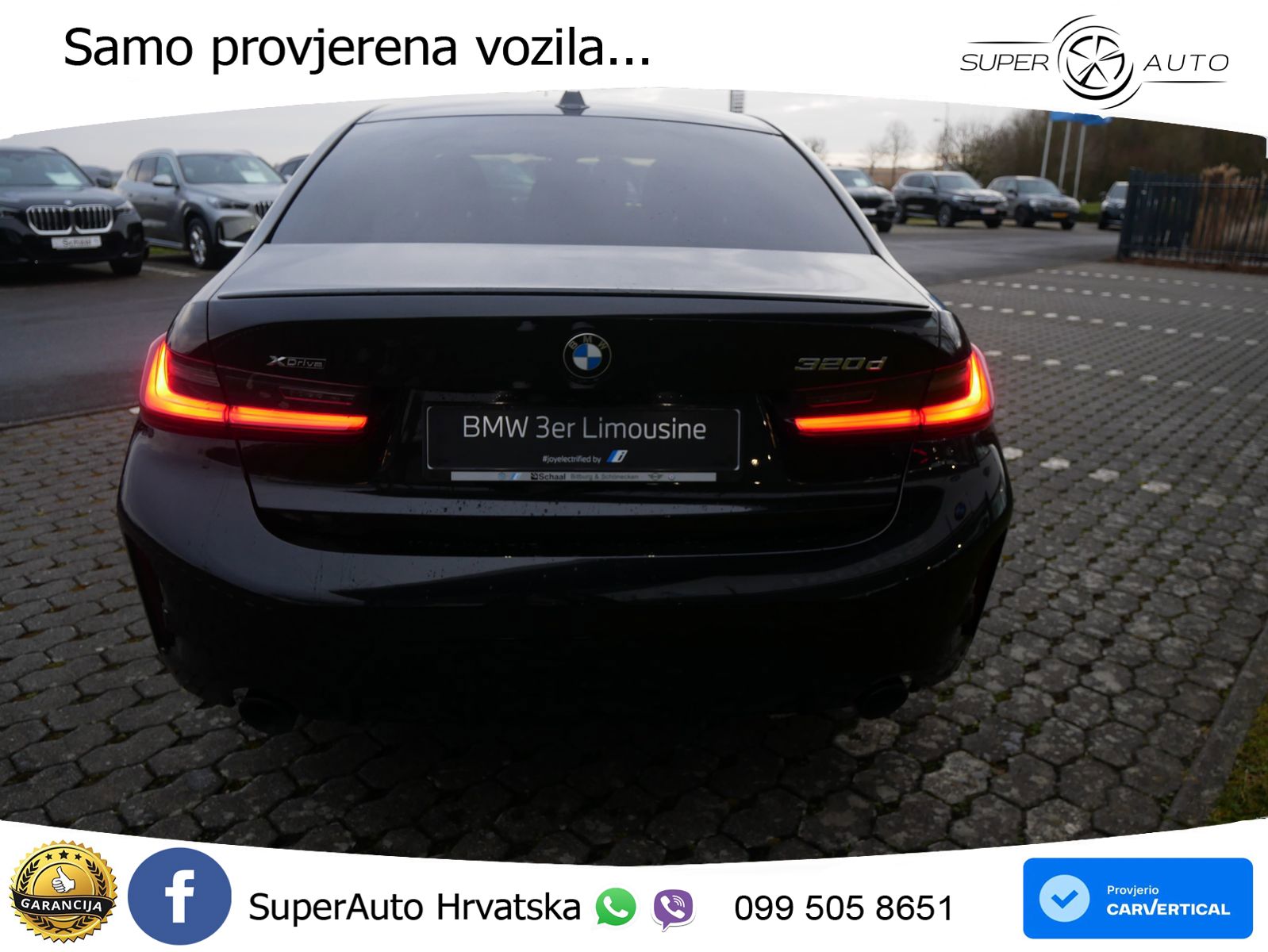 BMW 320d (190 KS) xDrive Steptronic M Sport LED+GR SJED+ACC